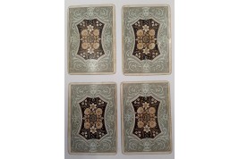 Les quatre continents, jeu de cartes, 1880-1906