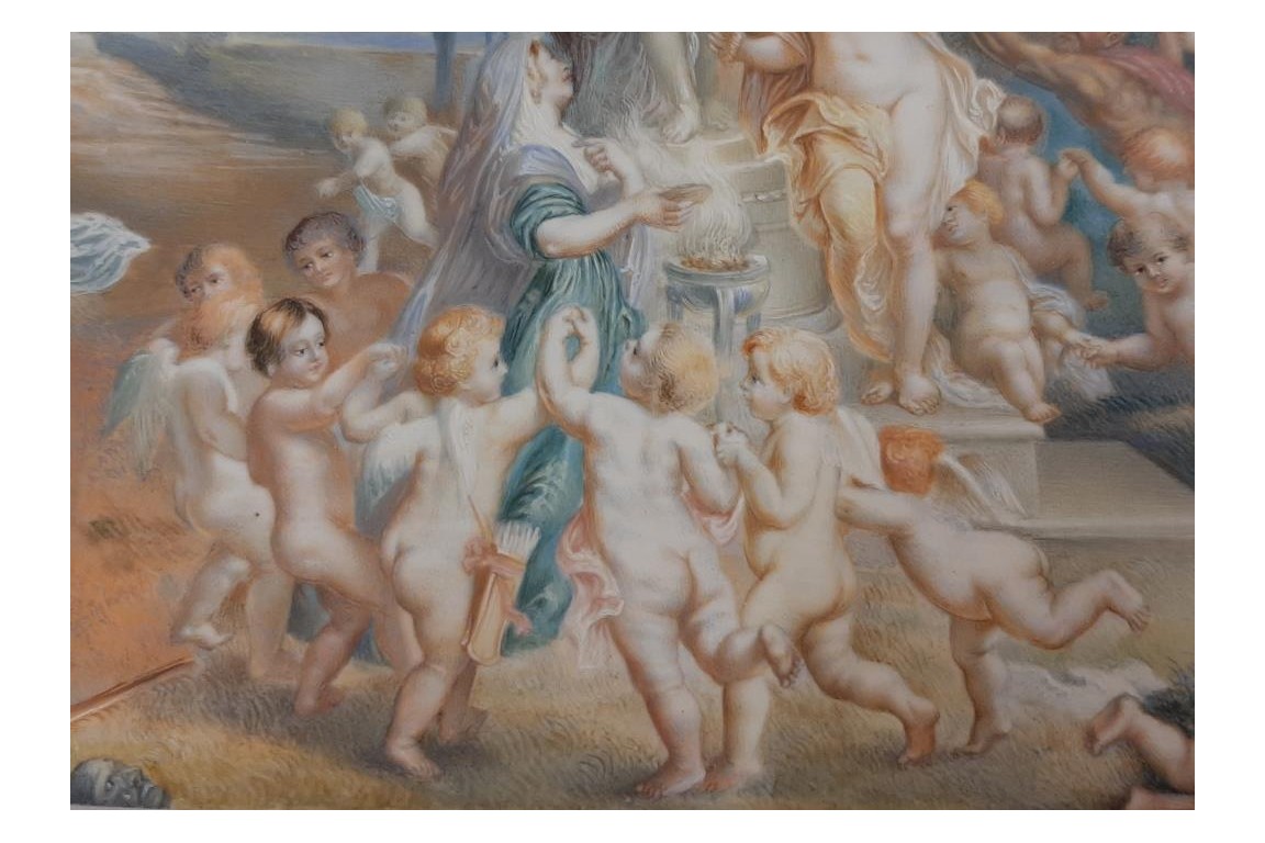 The Feast of Venus / Rubens, painting by Germain, 1805