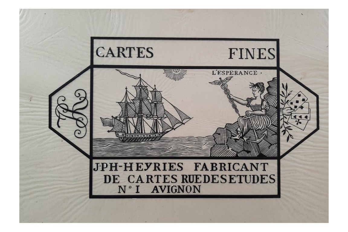 Les cartes à jouer, par Henry-René d'Allemagne. Calques, vers 1905