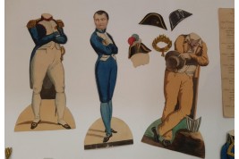 Napoléon. République, Empire, Ste Hélène. Jeu des costumes, vers 1830-1850