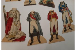 Napoléon. République, Empire, Ste Hélène. Jeu des costumes, vers 1830-1850