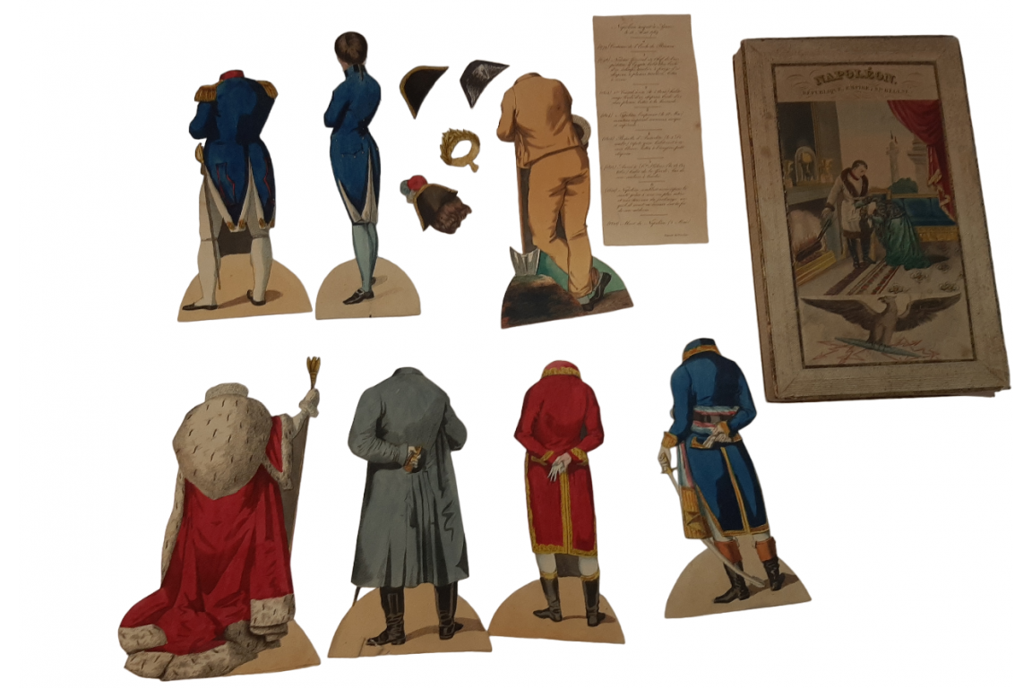 Napoléon. République, Empire, Ste Hélène. Jeu des costumes, vers 1830-1850