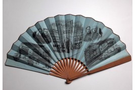 Van Houten cocoa factory in Weesp, Holland, fan circa 1890