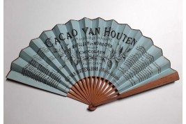 Van Houten cocoa factory in Weesp, Holland, fan circa 1890