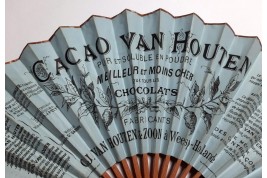 Van Houten cocoa factory in Weesp, Holland, fan circa 1890