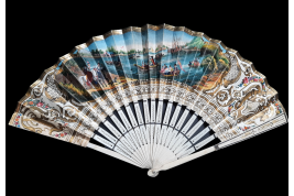 Port of Livorno, fan circa 1840-50