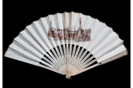 Port of Livorno, fan circa 1840-50