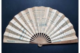 La Rochelle, Royan, Les Sables d'Olonne. fan for Chemins de fer de l'État. Circa 1900