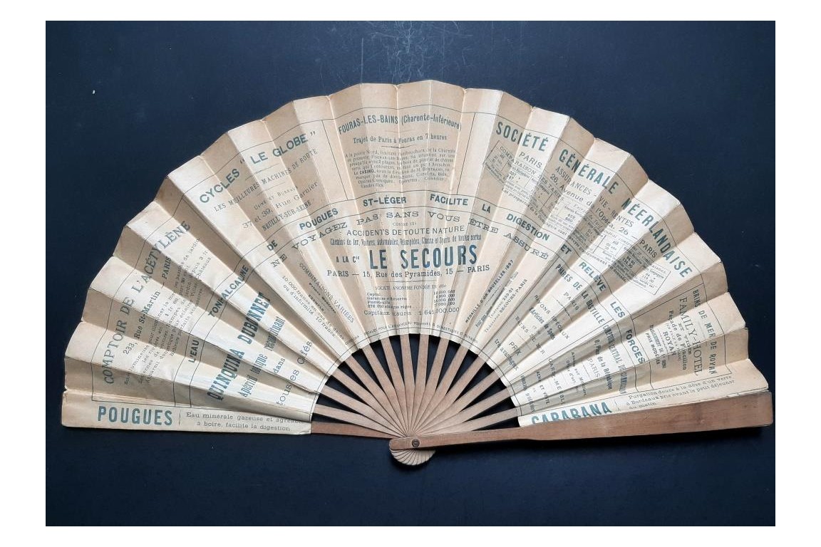 La Rochelle, Royan, Les Sables d'Olonne. fan for Chemins de fer de l'État. Circa 1900