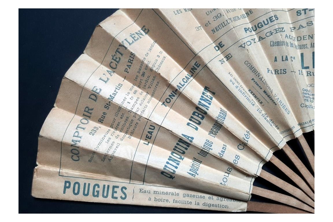 La Rochelle, Royan, Les Sables d'Olonne. fan for Chemins de fer de l'État. Circa 1900