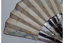 Fishing, hunting and grazing. Fan circa 1770