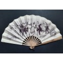 Dancing at Tabarin Lajunie, fan by Mourgue circa 1910