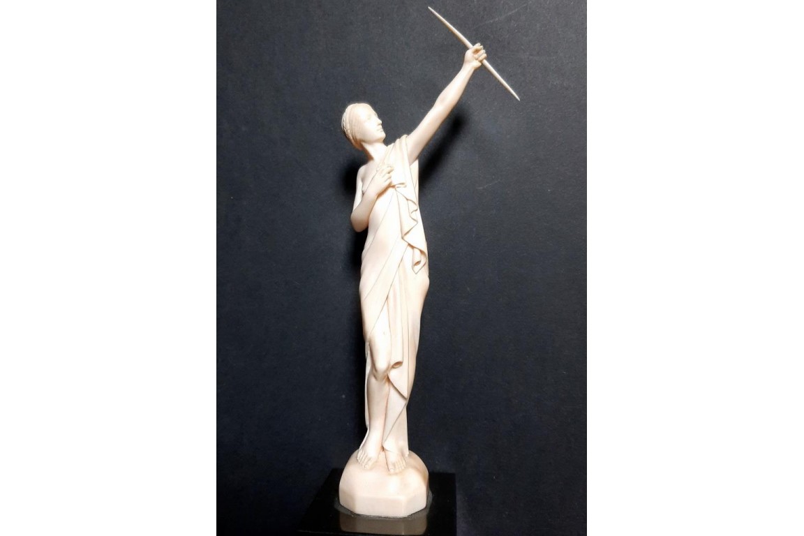 Tir à l'arc. Statuette d'Armand Boulard, vers 1930