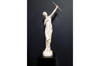 Archery. Statuette of Armand Boulard, circa 1930