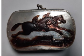 Horse race, late 19th century purse