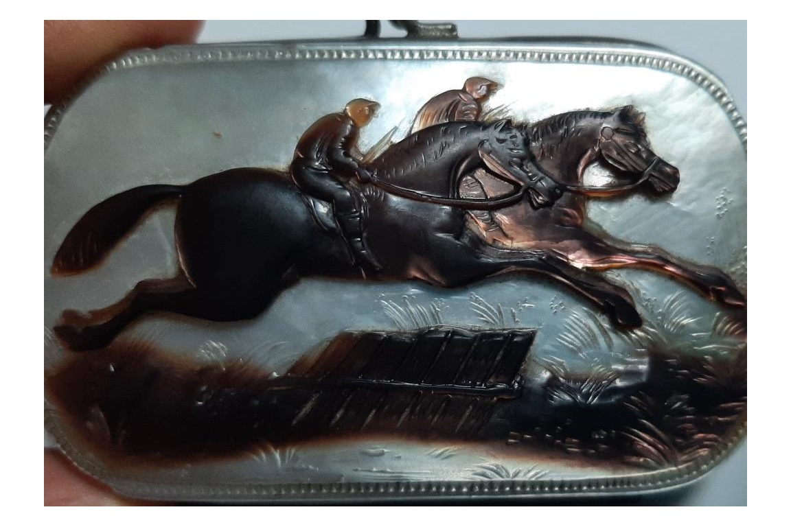 Horse race, late 19th century purse