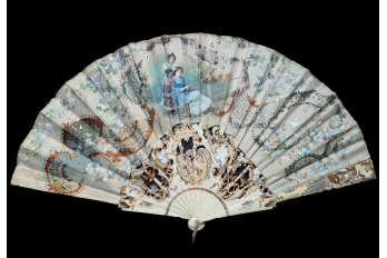 Connivence sororal, fan circa 1900