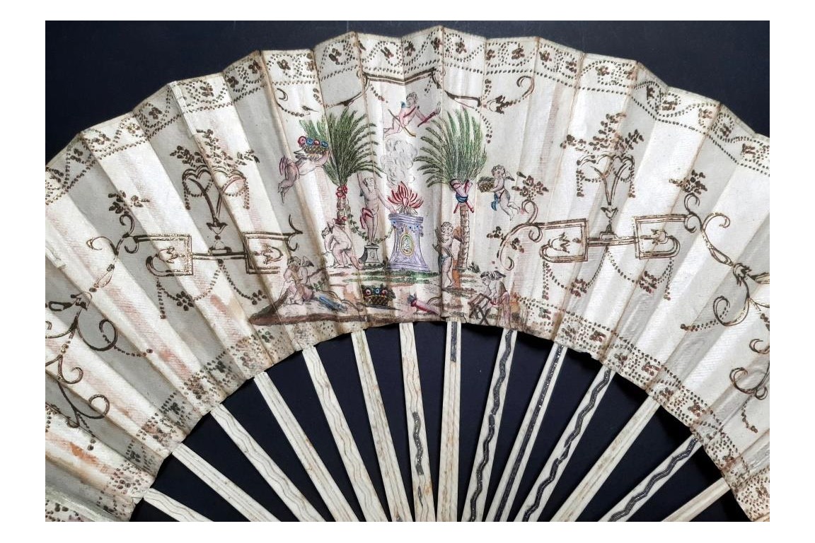 Passion, fan circa 1785-90