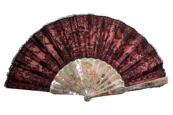 The dream life of angels, late 19th century fan