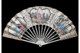 The elixir of love, fan circa 1770-80