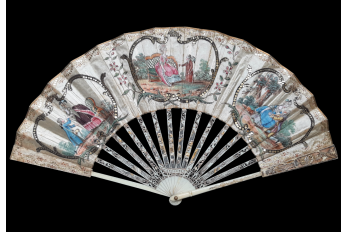 The elixir of love, fan circa 1770-80