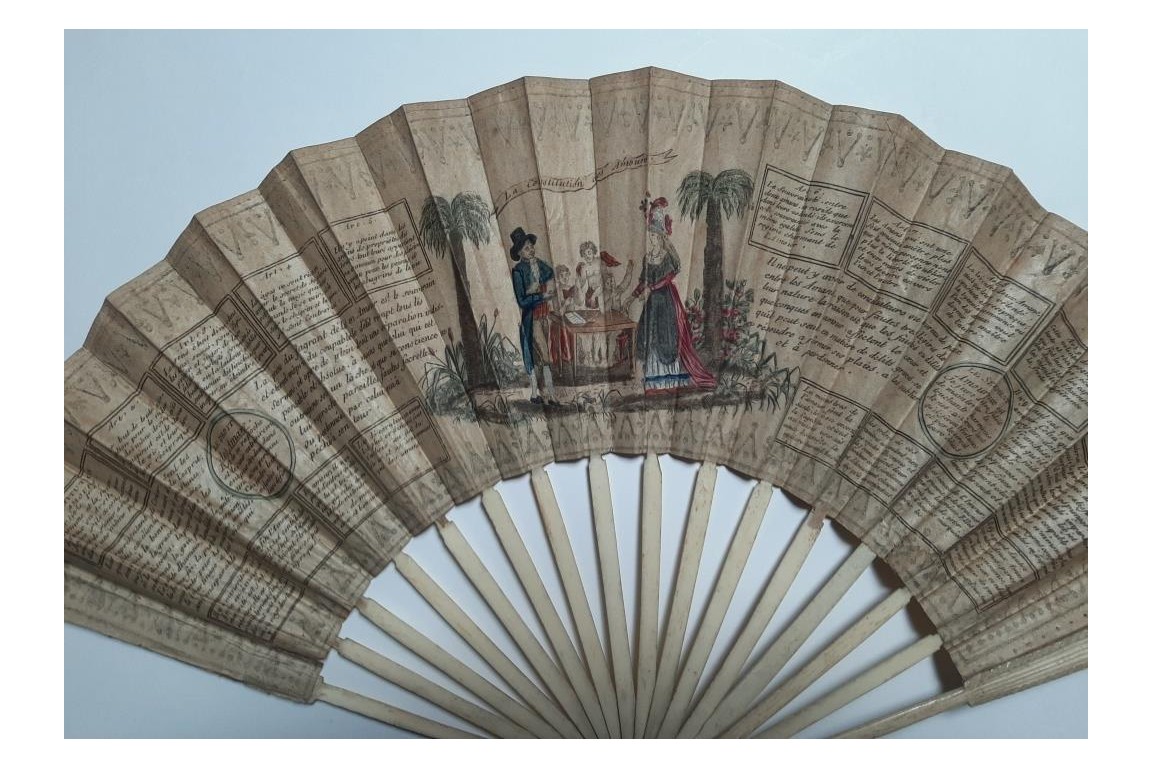 The Amours Constitution,  revolutionary period fan