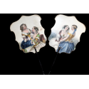 Tender friendship or feminine love, Napoleon III period screens