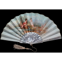 A love affair... Fan by L'Ecuyer circa 1890