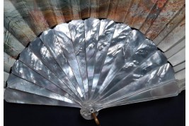 A love affair... Fan by L'Ecuyer circa 1890