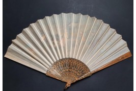 Teasing love, fan circa 1900