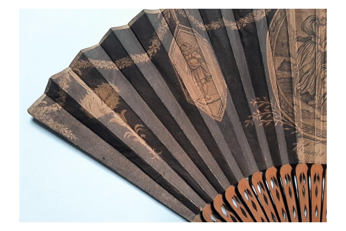 Renaud and Armide, early 19th-century fan