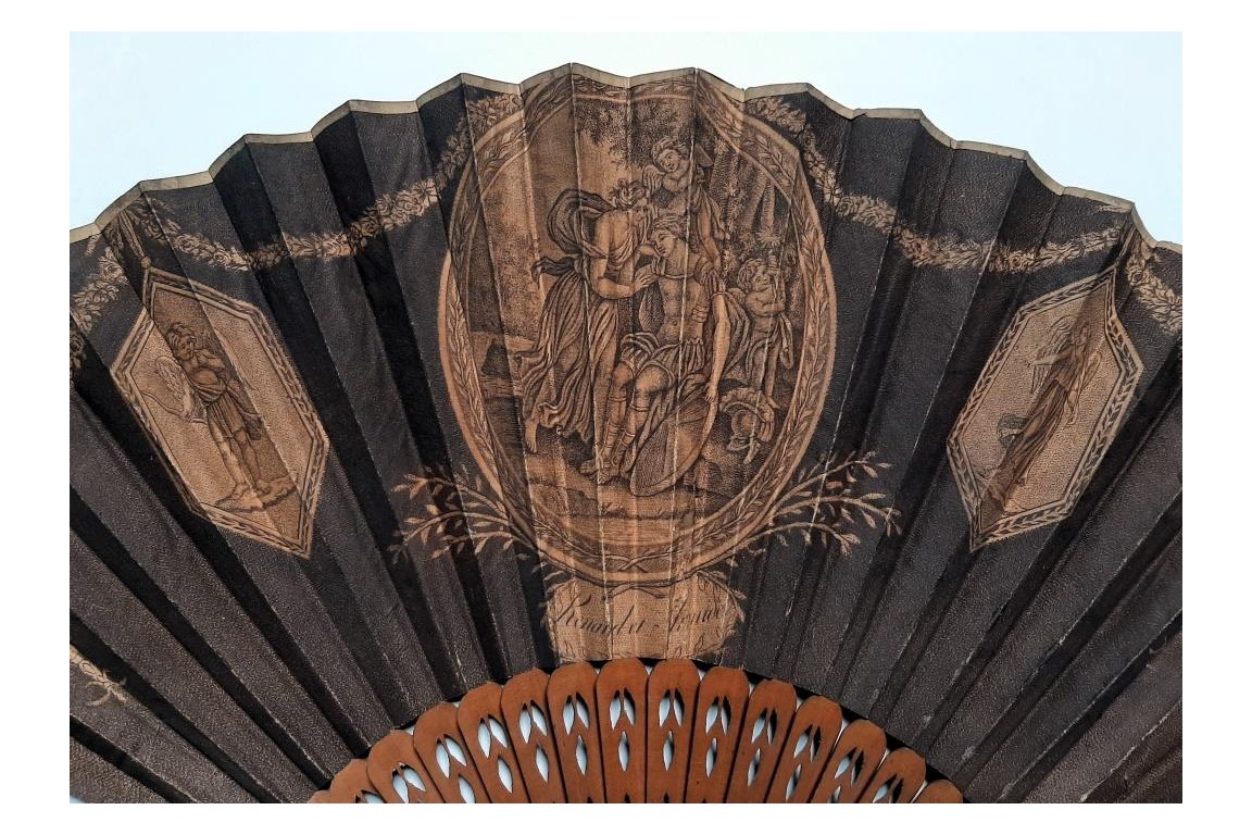 Renaud and Armide, early 19th-century fan