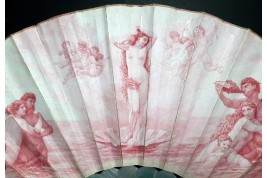 The Birth of Venus, fan, circa 1880