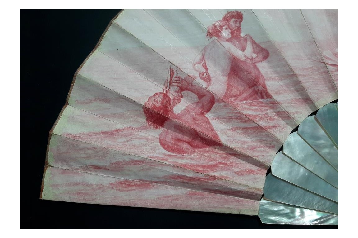 The Birth of Venus, fan, circa 1880