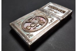 Souvenir d'amitié, dance card case, 18th or 19th century