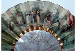 Souvenir of the Exposition Universelle of 1855, fan by Hervy and Alexandre