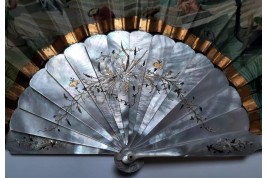 Souvenir of the Exposition Universelle of 1855, fan by Hervy and Alexandre