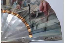 Souvenir of the Exposition Universelle of 1855, fan by Hervy and Alexandre