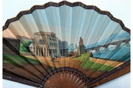 Wall of the Ferme generale and Barriere de Passy, fan circa 1800-1815