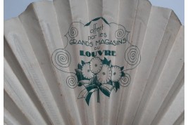 Le bal masqué des Grands Magasins du Louvres, éventail vers 1910-20