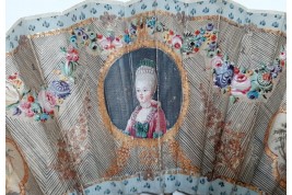 The Elegant Parisian, fan circa 1780