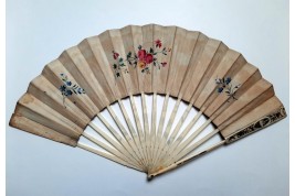 The Elegant Parisian, fan circa 1780