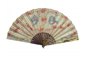 Duvelleroy celebrates Queen Marie-Antoinette, fan circa 1900