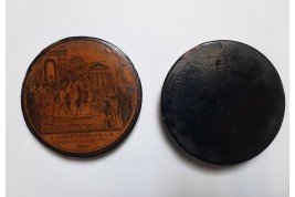 Charles X's entry into Paris, snuffbox souvenir of September 27, 1824