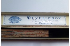 Duvelleroy célèbre la reine Marie-Antoinette, éventail vers 1900