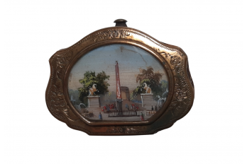 From the Concorde to the Arc de Triomphe, purse circa 1840