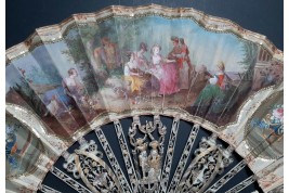 The Fortune Teller, fan circa 1780