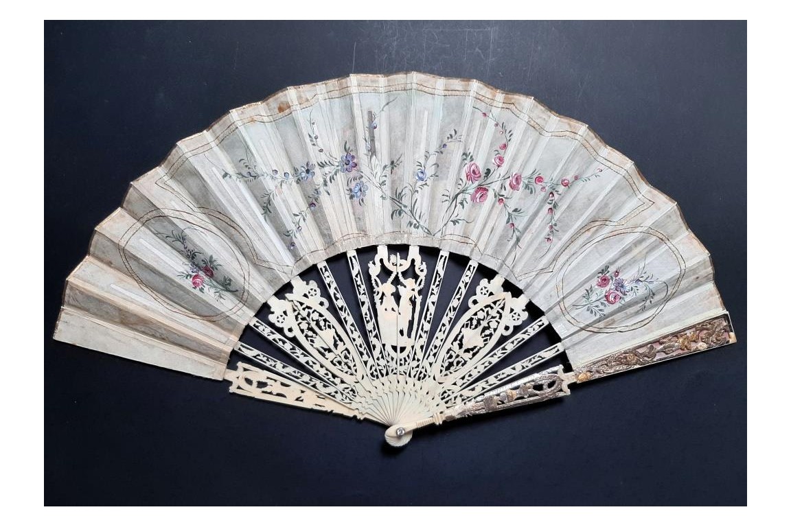 The Fortune Teller, fan circa 1780