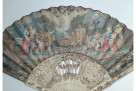 Let's go to island of sexual pleasure, fan circa 1750