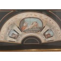 The pleasure of the body in Roman antiquity, Grand Tour fan leaf, late 18th century